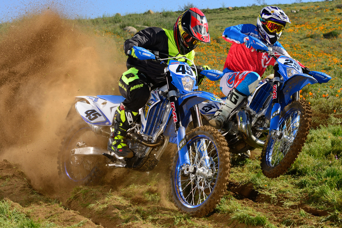 ULTIMATE 2-STROKE VS 4-STROKE OFF-ROAD SHOOTOUT - Dirt Bike Magazine