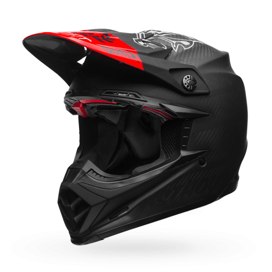 red dirt bike helmets