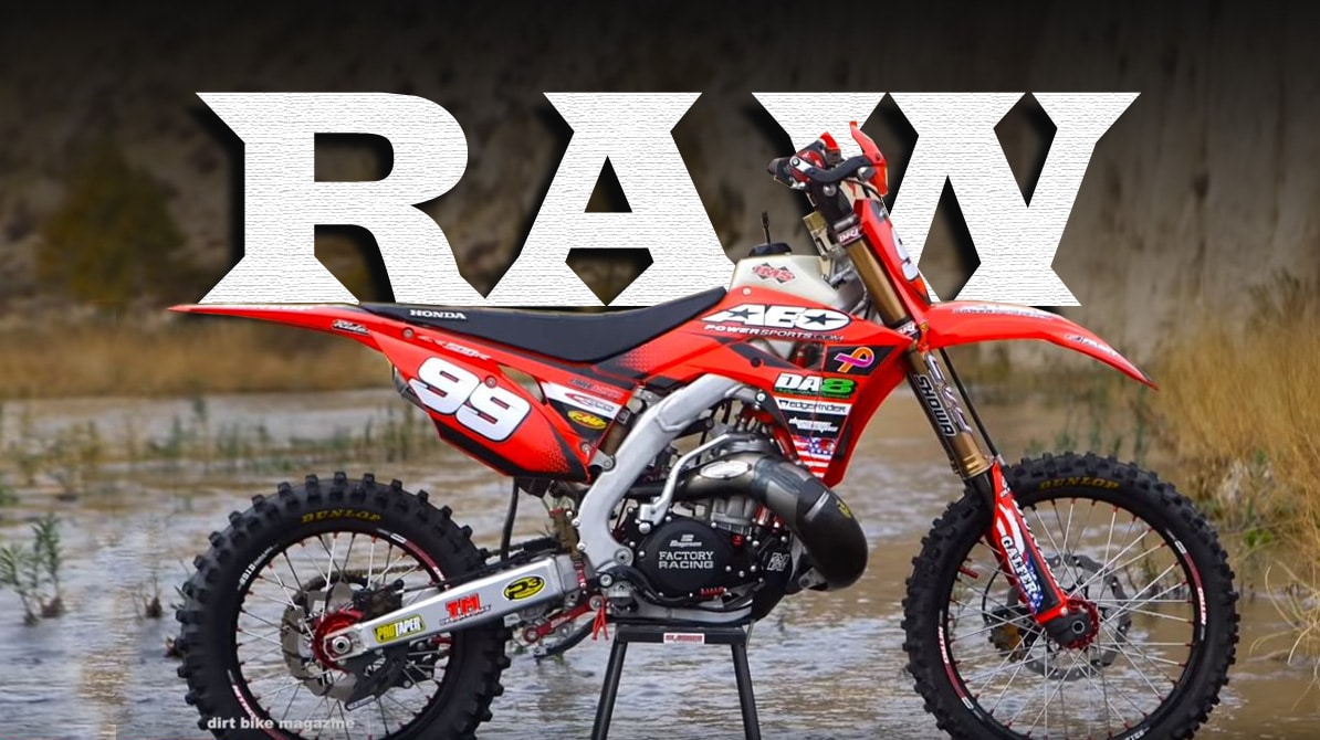 Honda Cr500r 2 Stroke Project Raw Video Dirt Bike Magazine