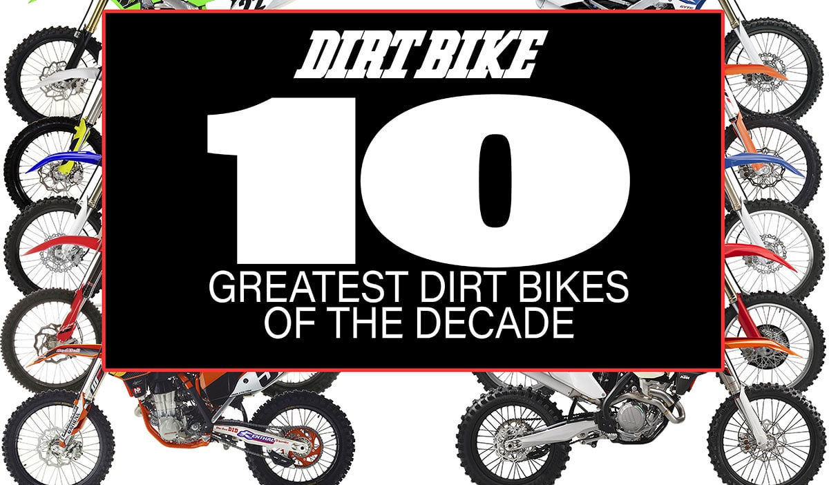 Top 10 Best Motocross Bikes of all time