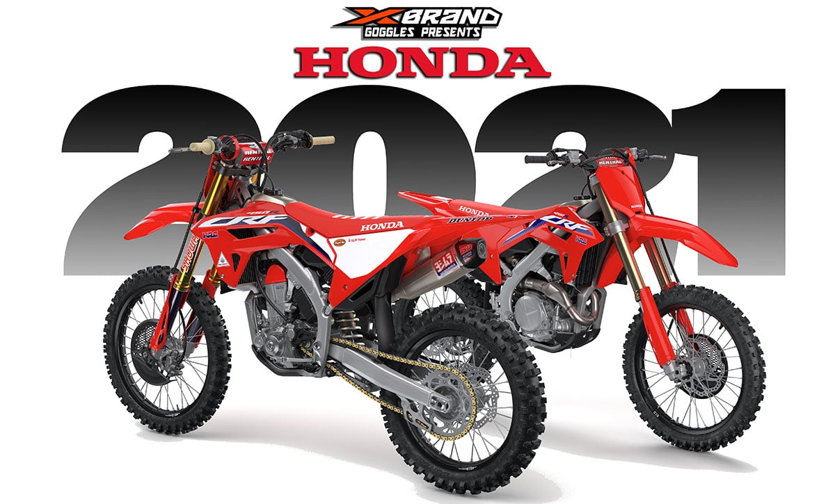 Motos - Honda apresenta linha CRF 450 e CRF 250 2020 - MotoX