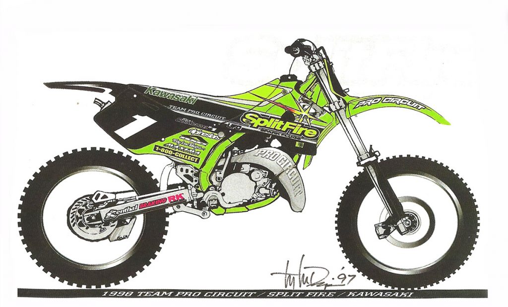 RICKY CARMICHAEL'S 1998 KX125: THE WRAP - Dirt Bike Magazine