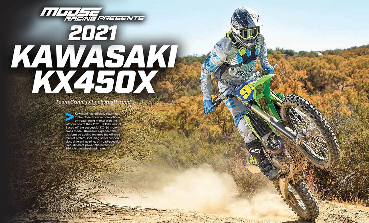 Kawasaki KX450, Motocicleta de competição