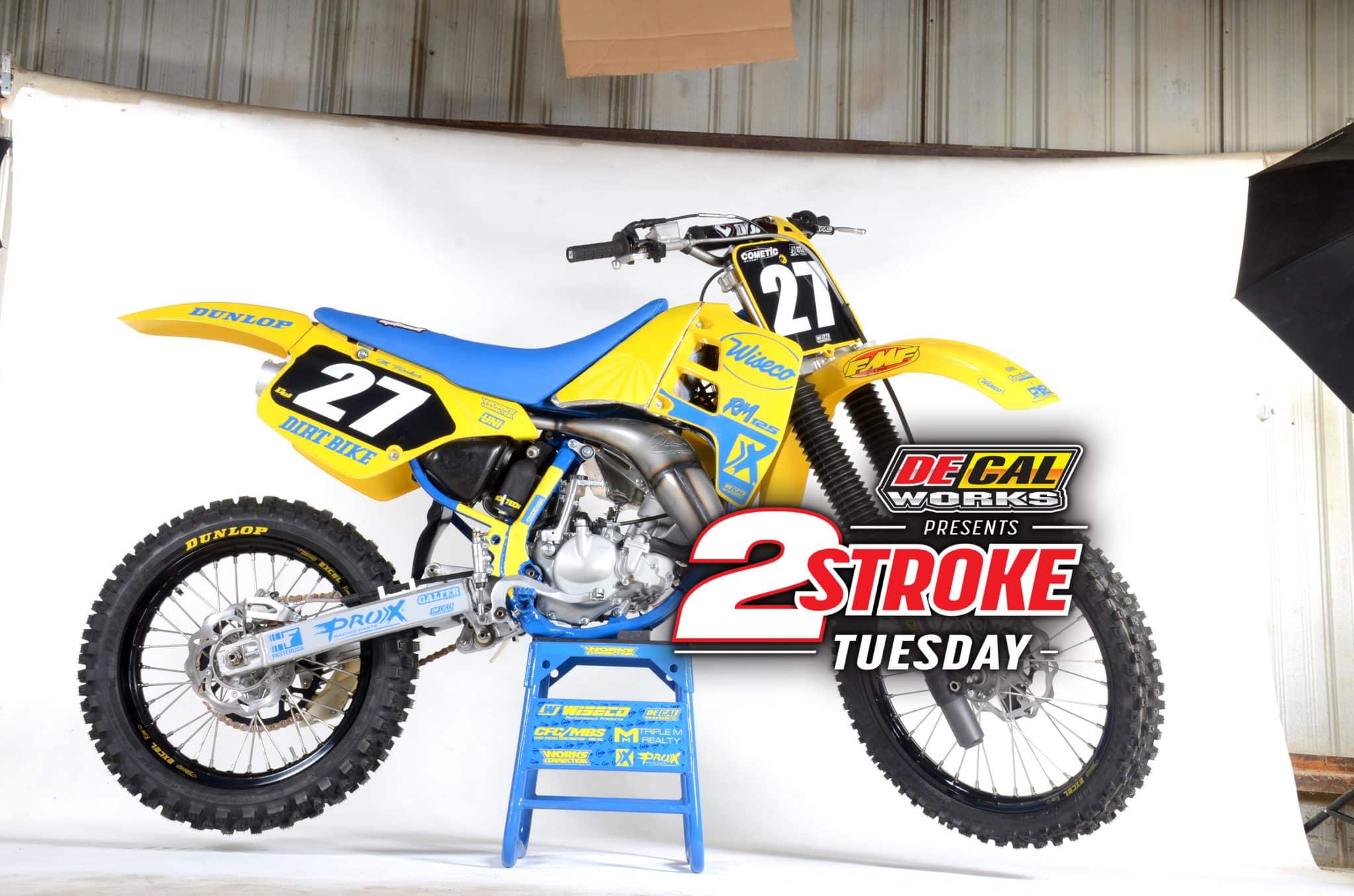 1989 SUZUKI RM 125 PROJECT BY MICHAEL FISCHER: 2-STROKE, 46% OFF